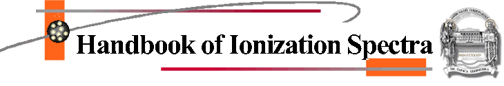 Handbook of Ionization Spectra